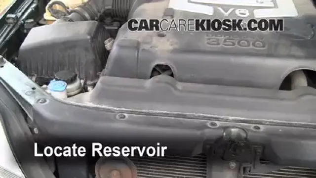 2003 Kia Sorento EX 3.5L V6 Windshield Washer Fluid Add Fluid